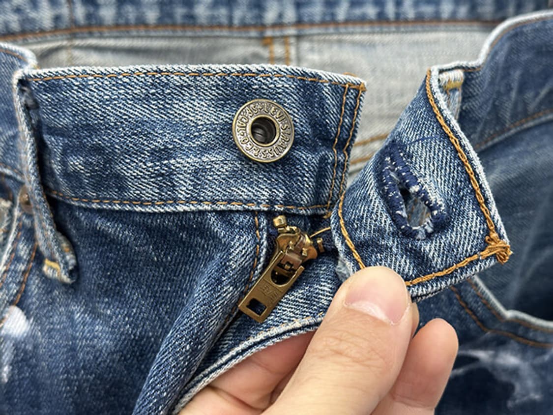 [33] 리바이스 504 빈티지 페인팅 데님 상품이미지4