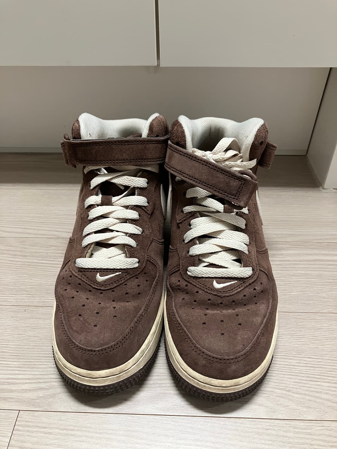 나이키 에어포스 미드 초콜릿 240(US 6) 상품이미지3