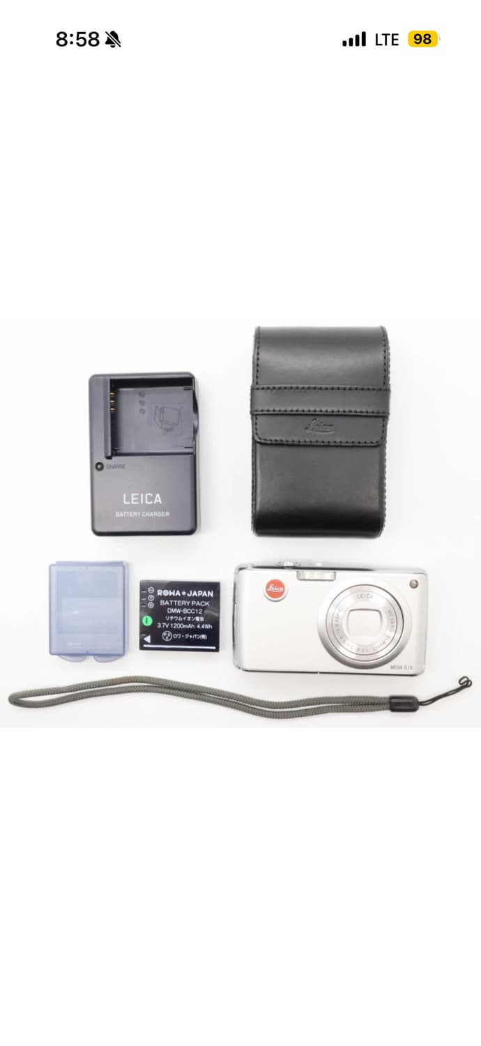 LEICA C-LUX 화이트 민트s급 상품이미지4