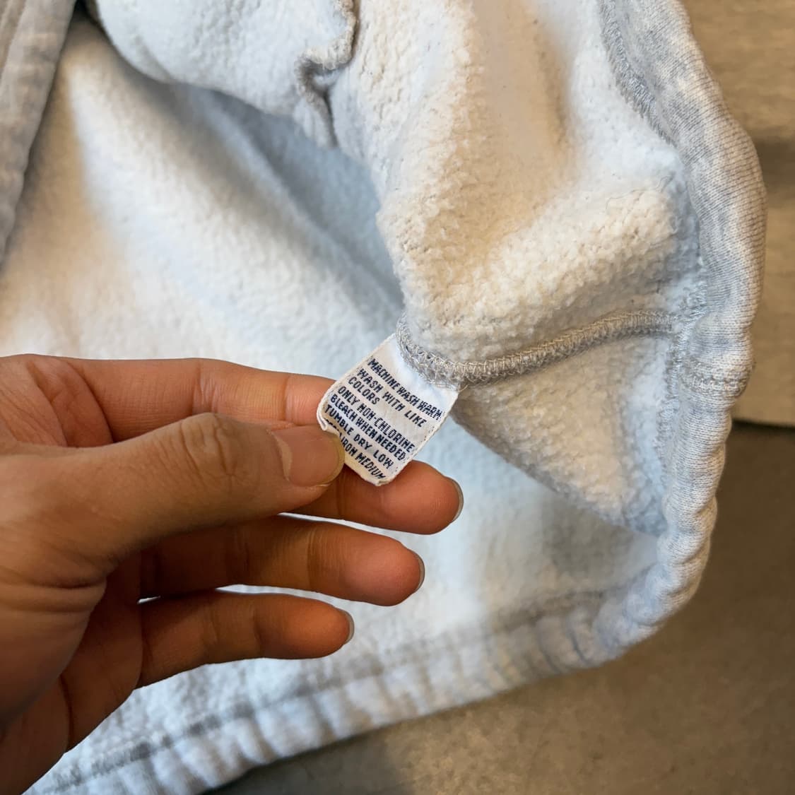 폴로 그레이 후드 집업 자켓 상품이미지7