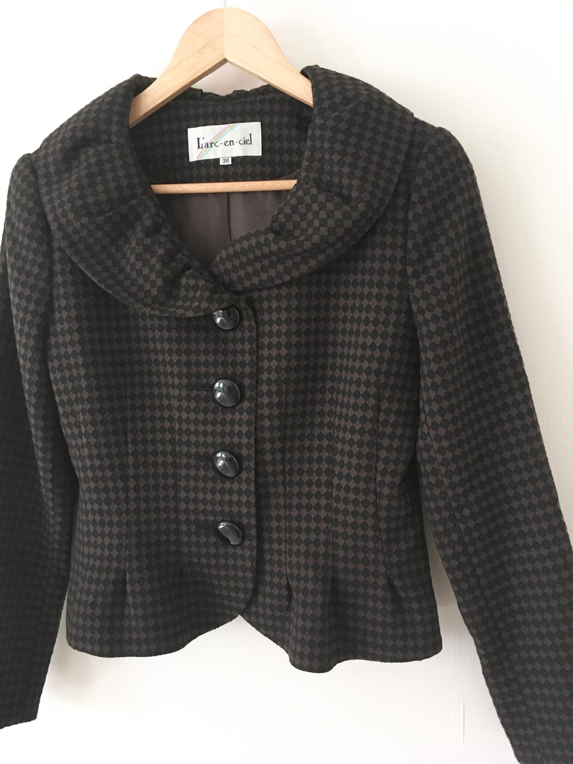 dia pattern jacket 상품이미지3