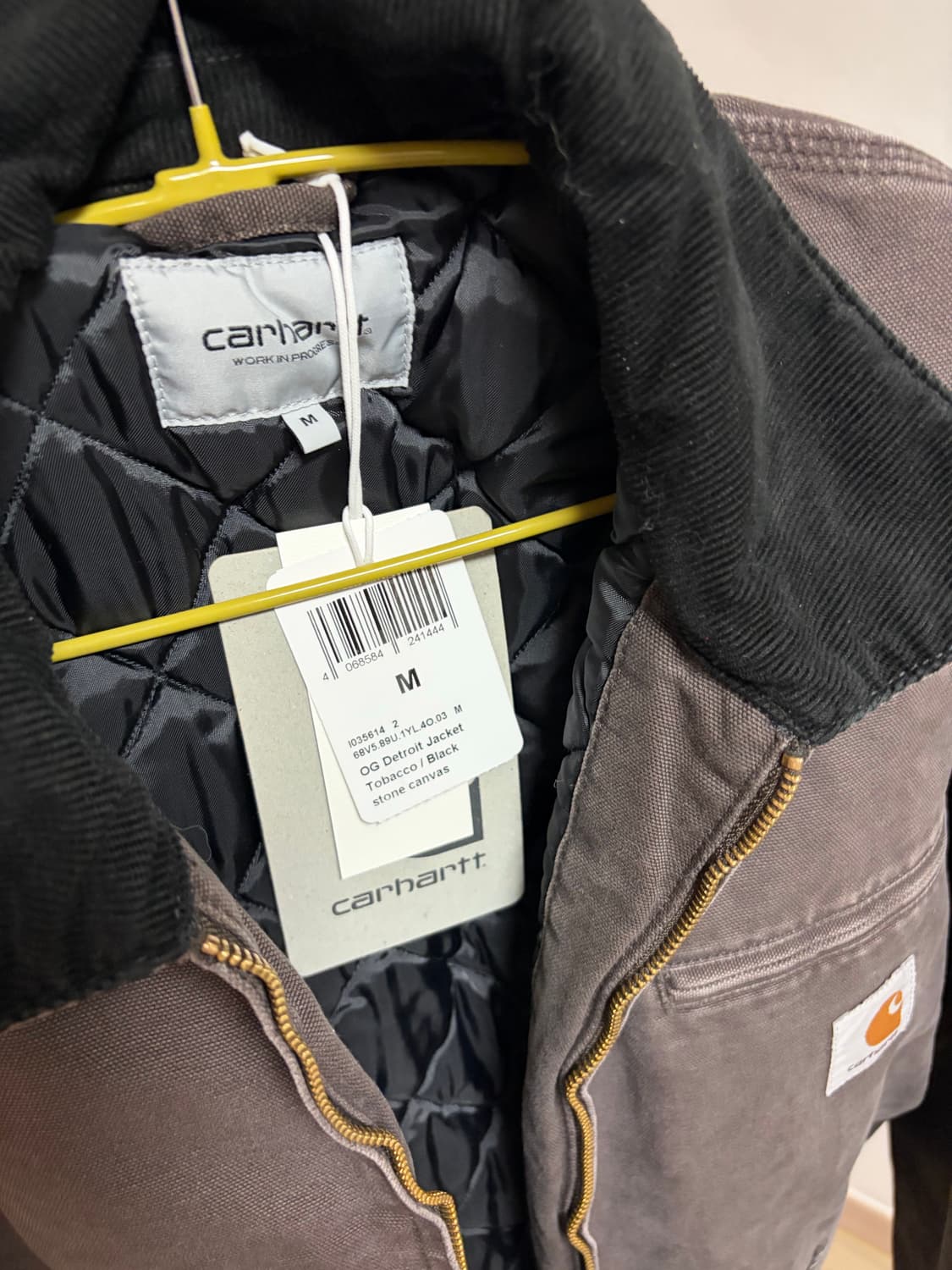 [M]칼하트WIP 디트로이트 자켓 OG 토바코 (새상품) 상품이미지2