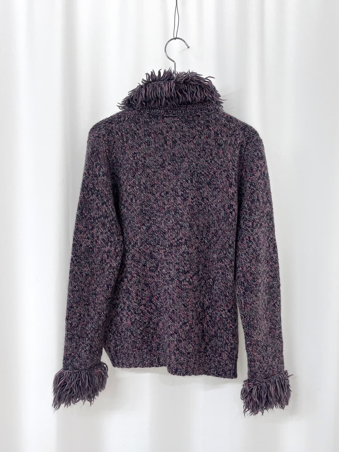ANITA JOVIS fur trim cardigan  상품이미지4