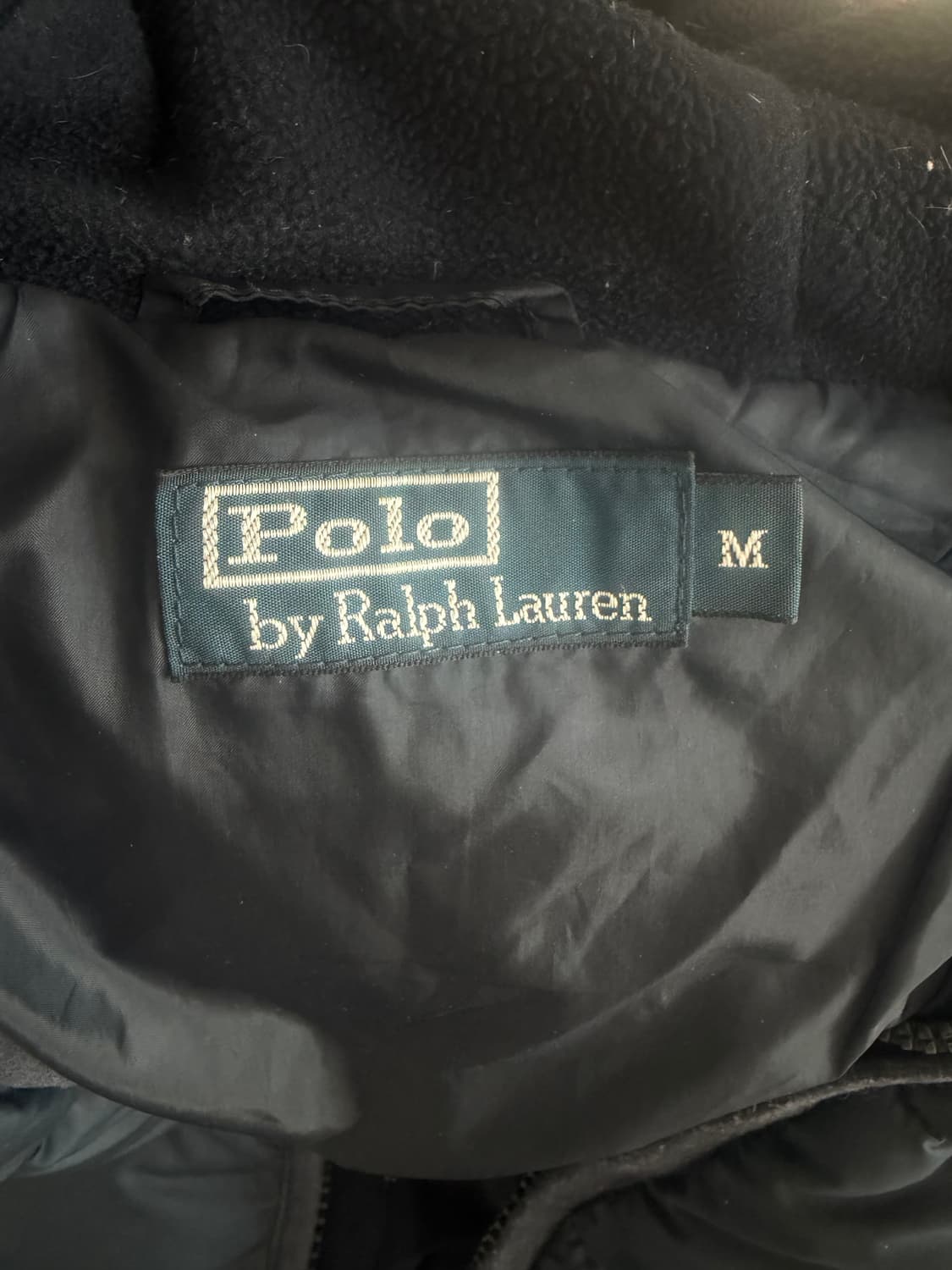 폴로 랄프로렌 빅포니 패딩 네이비 M 상품이미지5