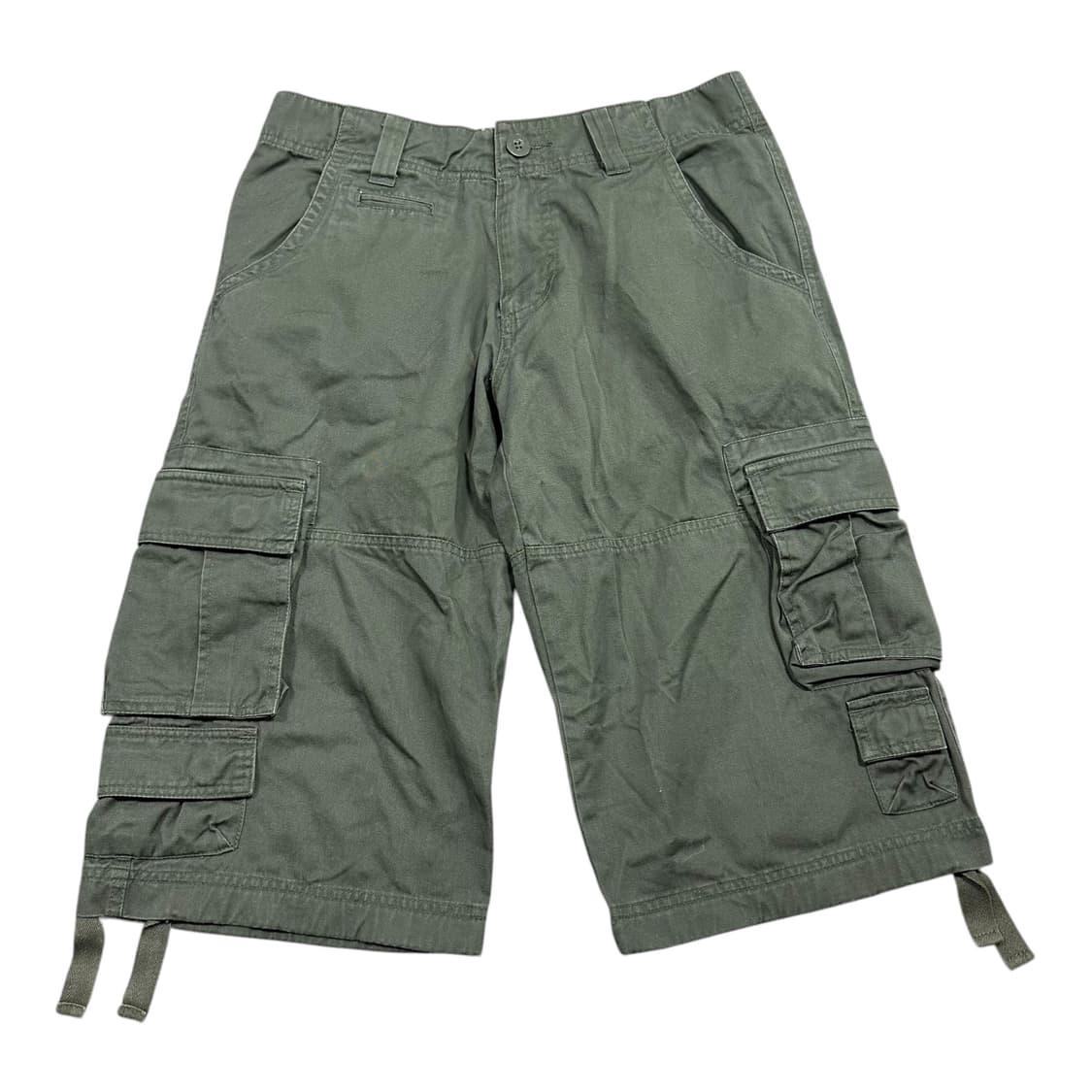 ✨ (바배) 빈티지 카키 카고 버뮤다 팬츠  상품이미지1