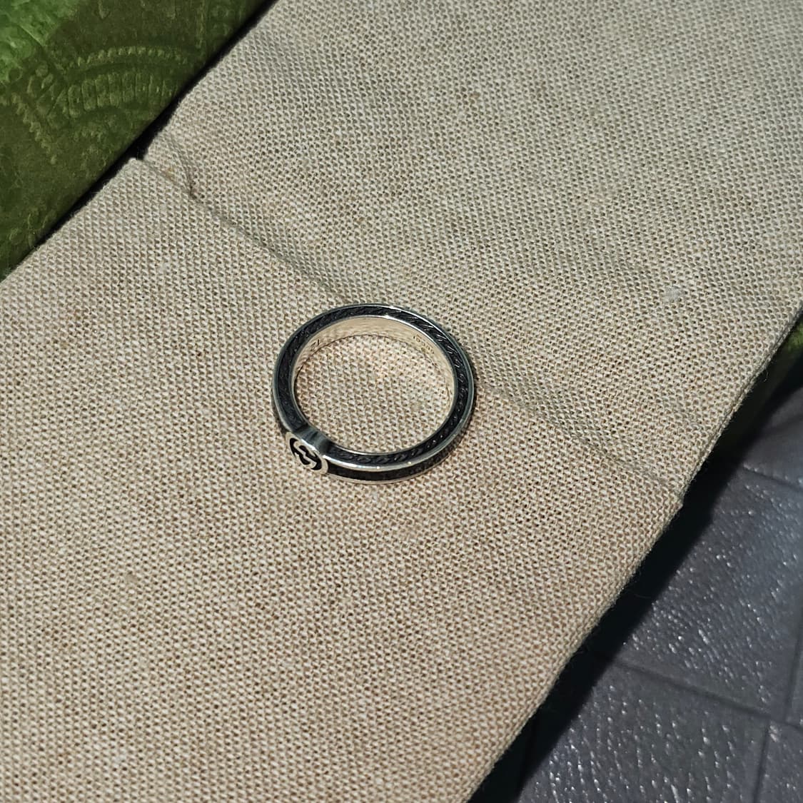 구찌 인트로킹 애나멜 반지 12호 상품이미지4