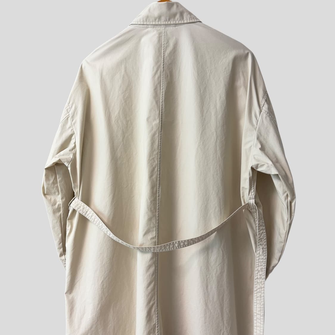 (여성M)유니클로U 코튼 롱코트 상품이미지4