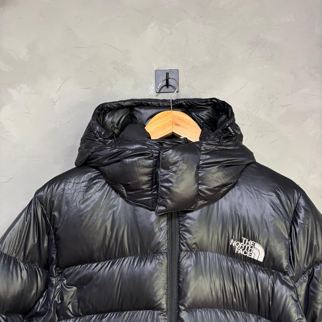 노스페이스 700 퍼텍스 구스다운 패딩 검정 상품이미지2