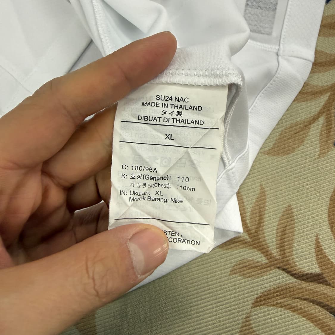 (XL)나이키 Nike 24시즌 미국 유니폼(화이트) 상품이미지3