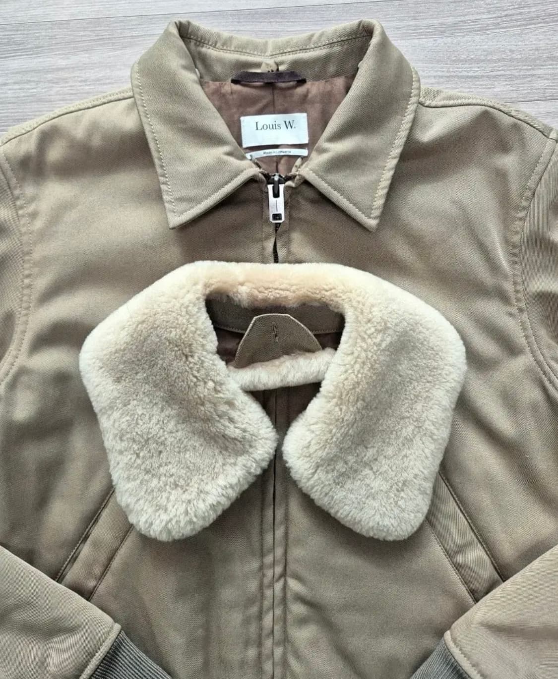 A.P.C x Louis w 30주년 기념 봄버 자켓 L 사이즈 상품이미지6