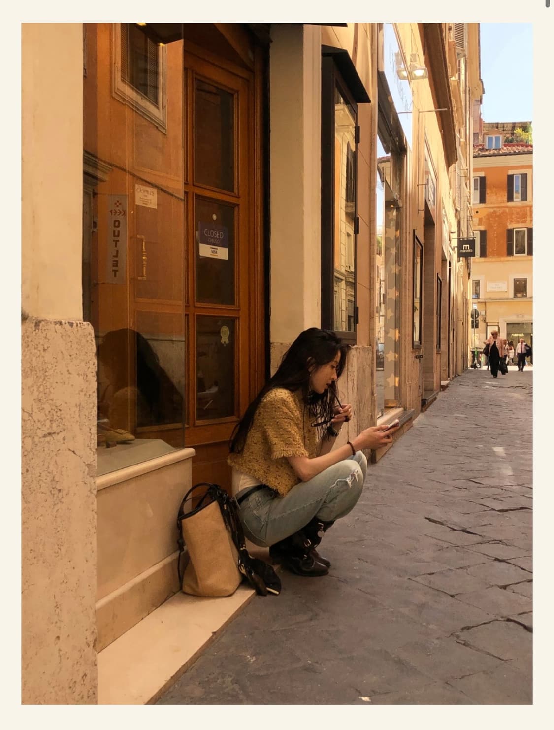 714center Frame tweed jacket 상품이미지3