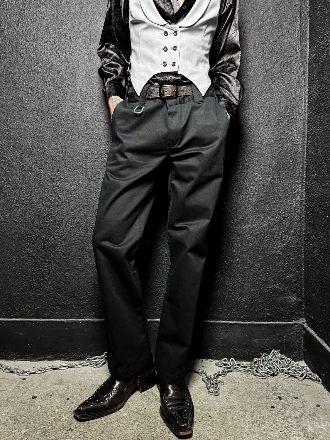 Jack Rose – Black chino pants 상품이미지2