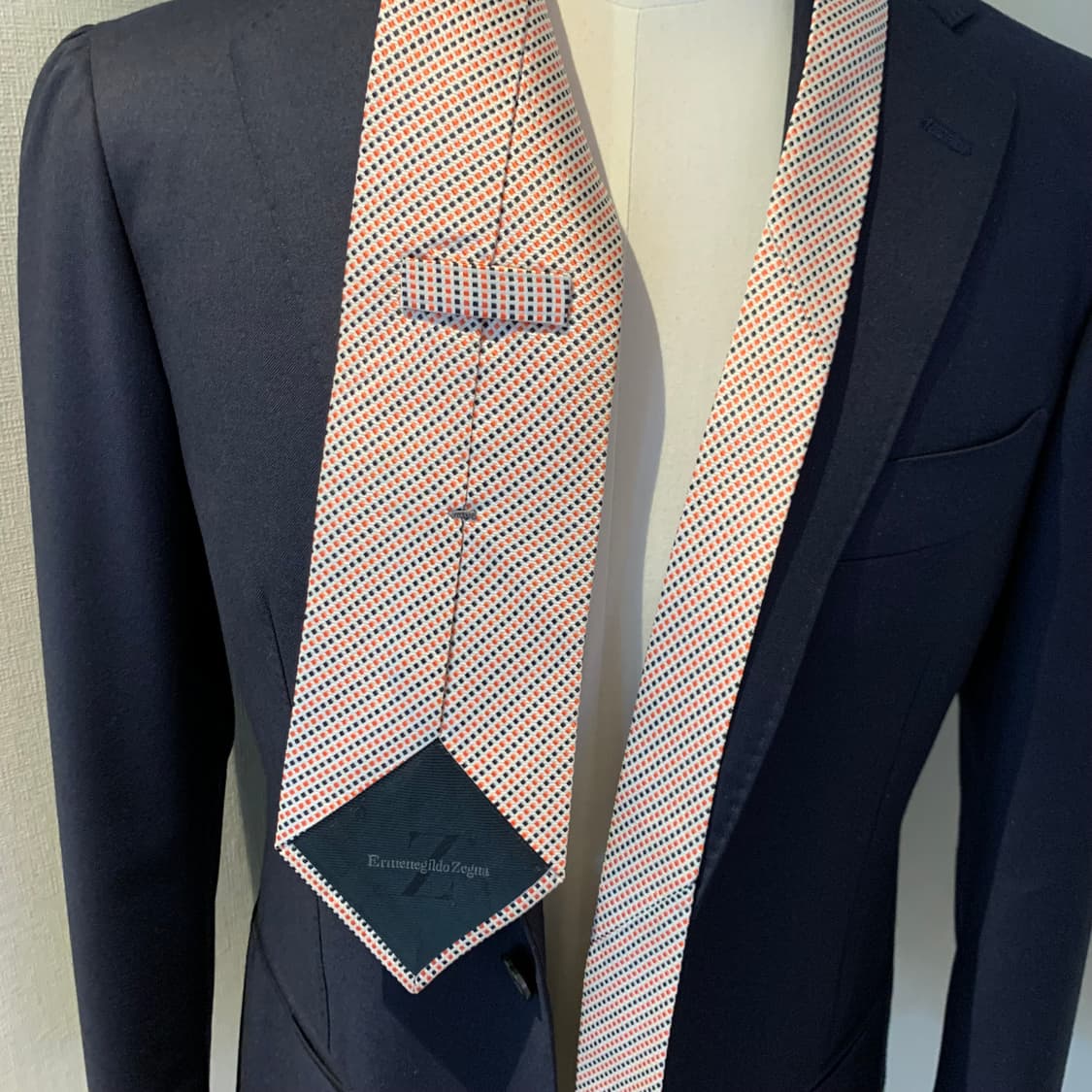 에르메네질도 제냐 클래식 명품넥타이 A+등급 정장룩코디 상품이미지2