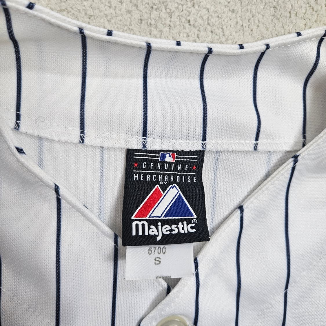 마제스틱 뉴욕 양키스 베이스볼 져지 상품이미지5