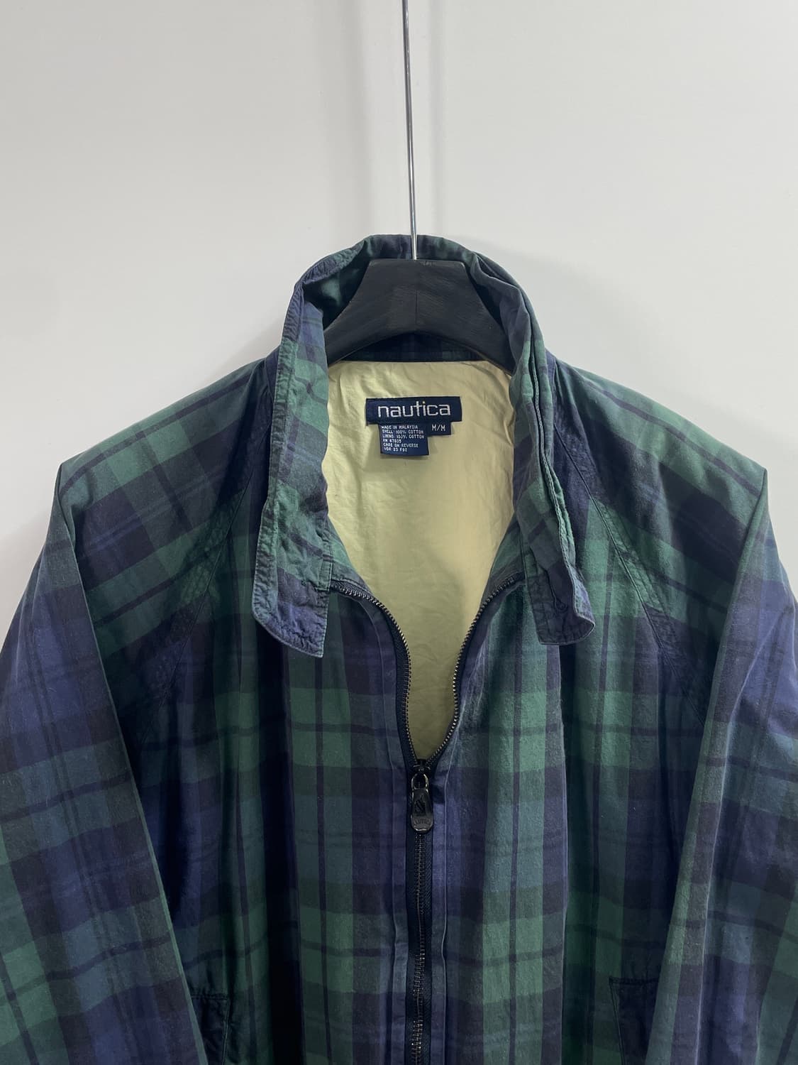 노티카 블랙와치 코튼 헤링턴 자켓 (on.680)  상품이미지2