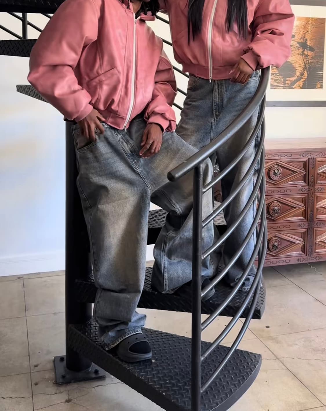 zicmade 핑크탭 베기 데님 14oz - 30 상품이미지5