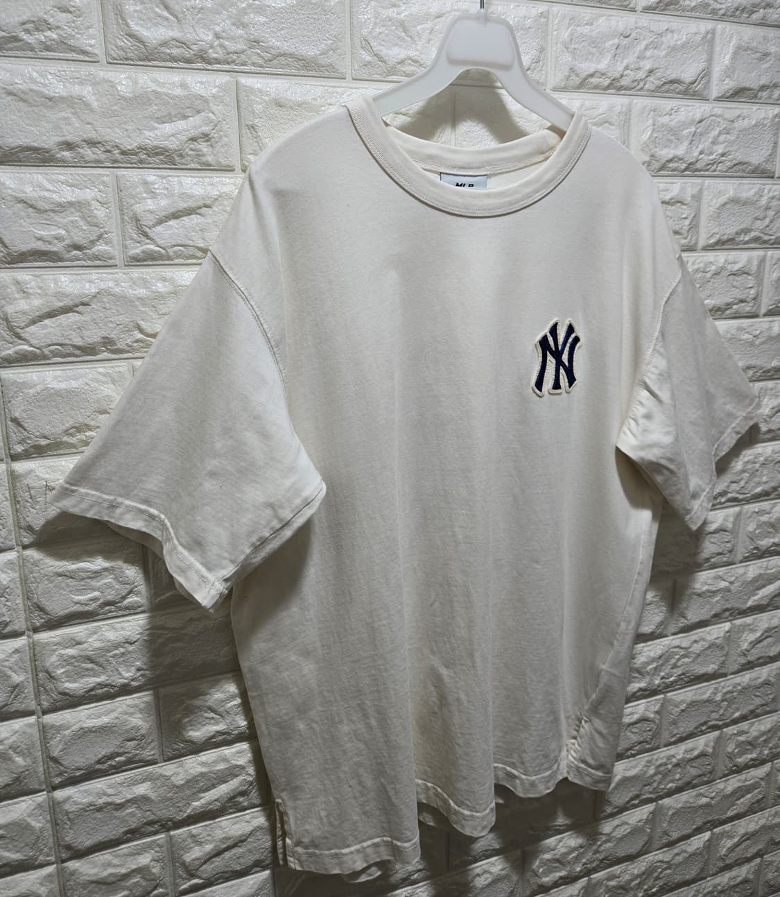 MLB 뉴욕양키즈 모노그램 빅로고 반팔티 100~105 상품이미지2