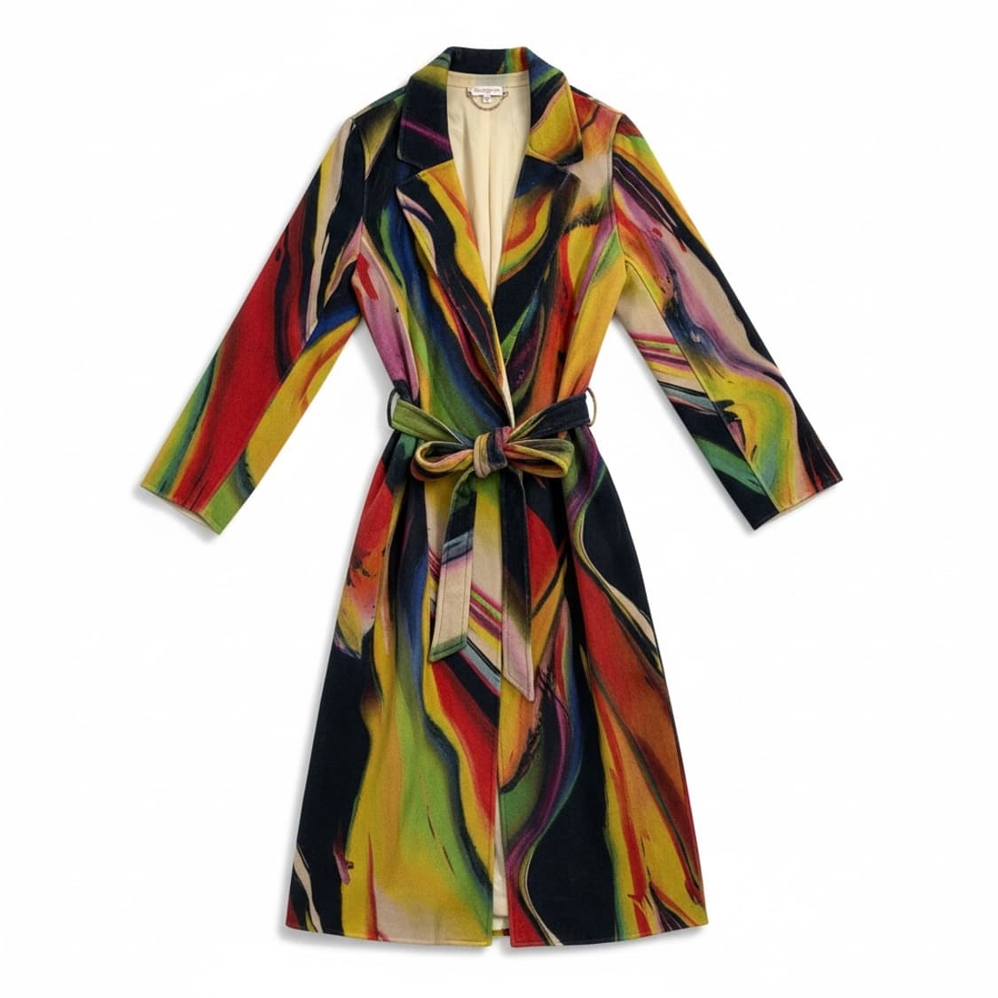 Christian Lacroix 패턴 롱 코트 38 상품이미지1