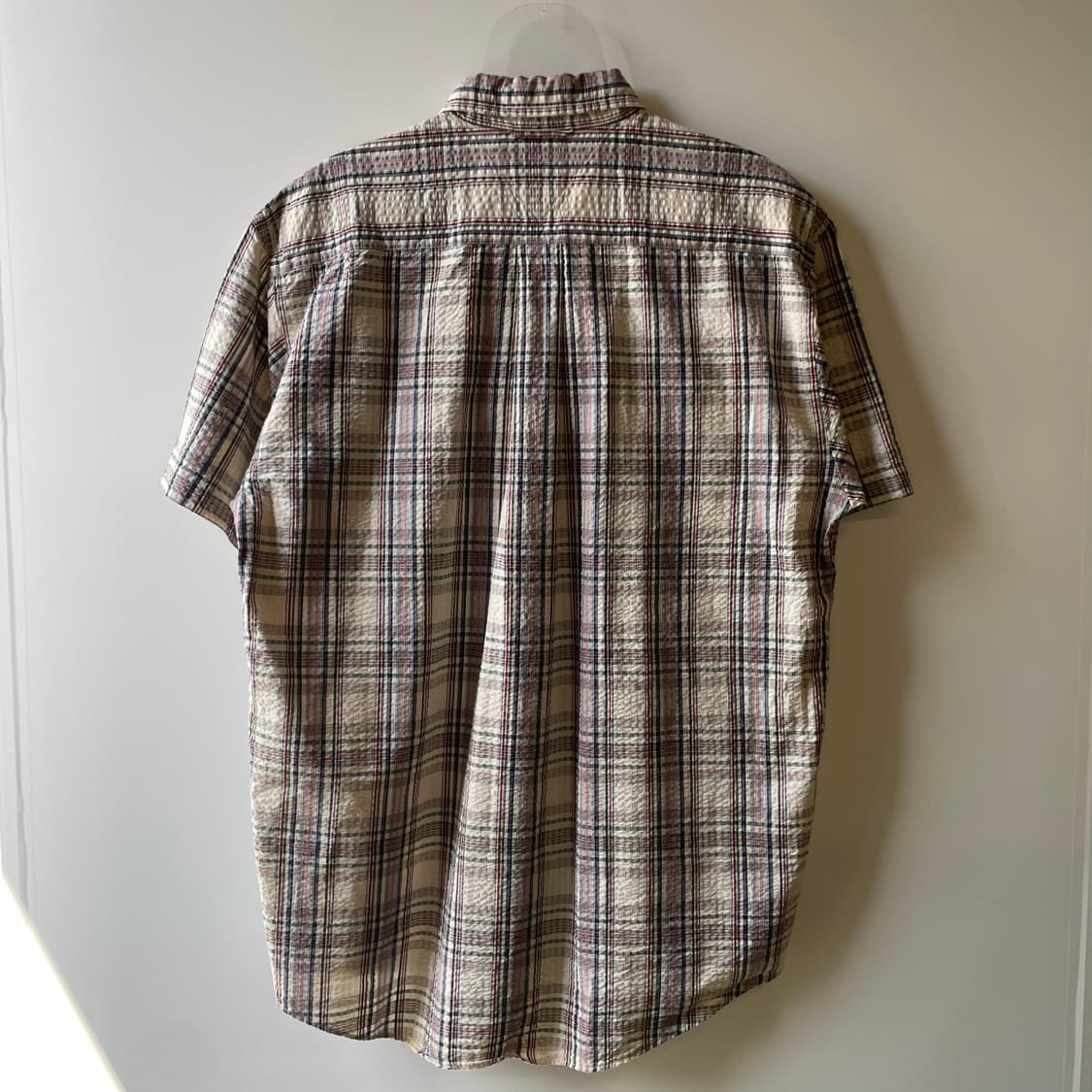 90s 타미힐피거 시어서커 반팔셔츠 상품이미지7