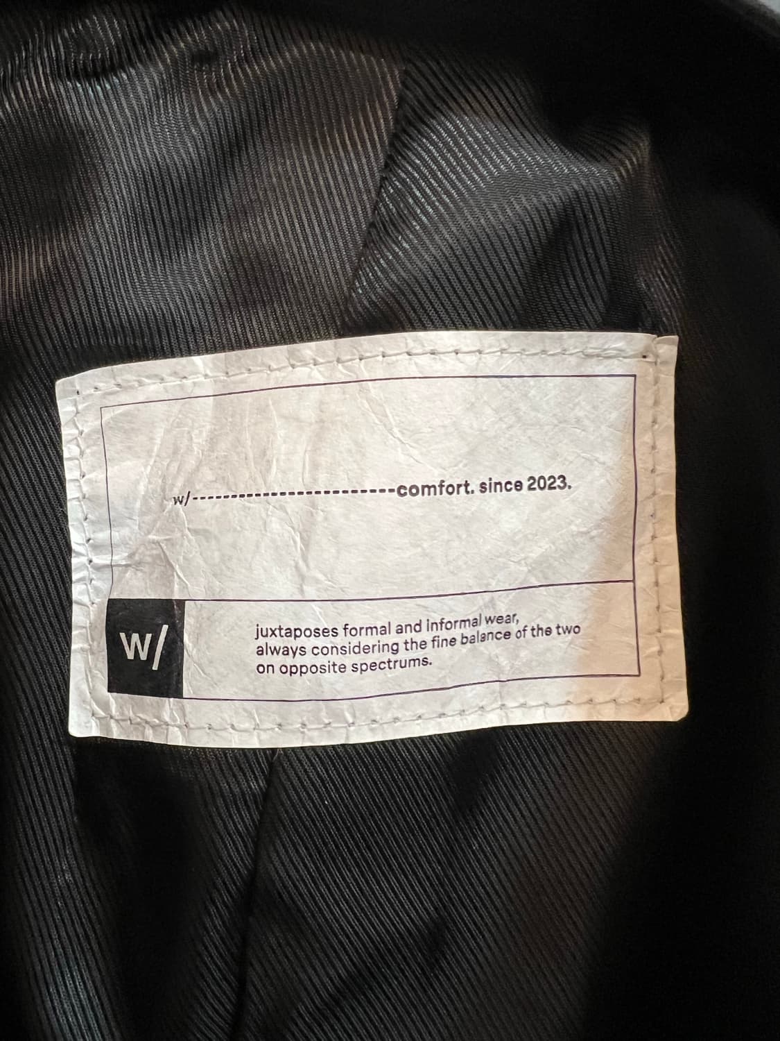 윗 오버 블레이져 자켓 - 블랙 상품이미지3