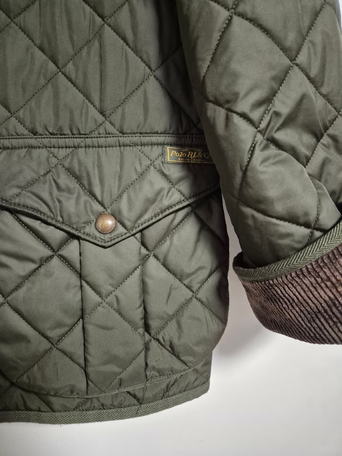 폴로 랄프로렌 퀼팅 자켓 S 상품이미지3