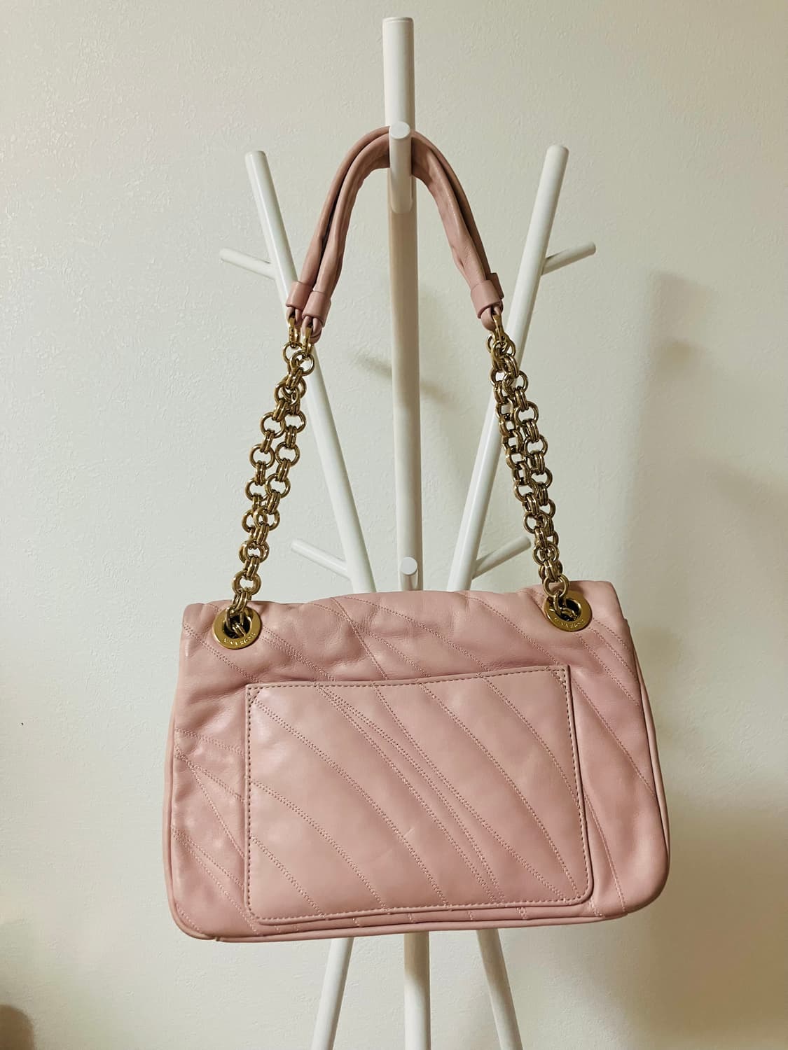 니나리치 핑크 리본 체인 숄더백 히메갸루 상품이미지2