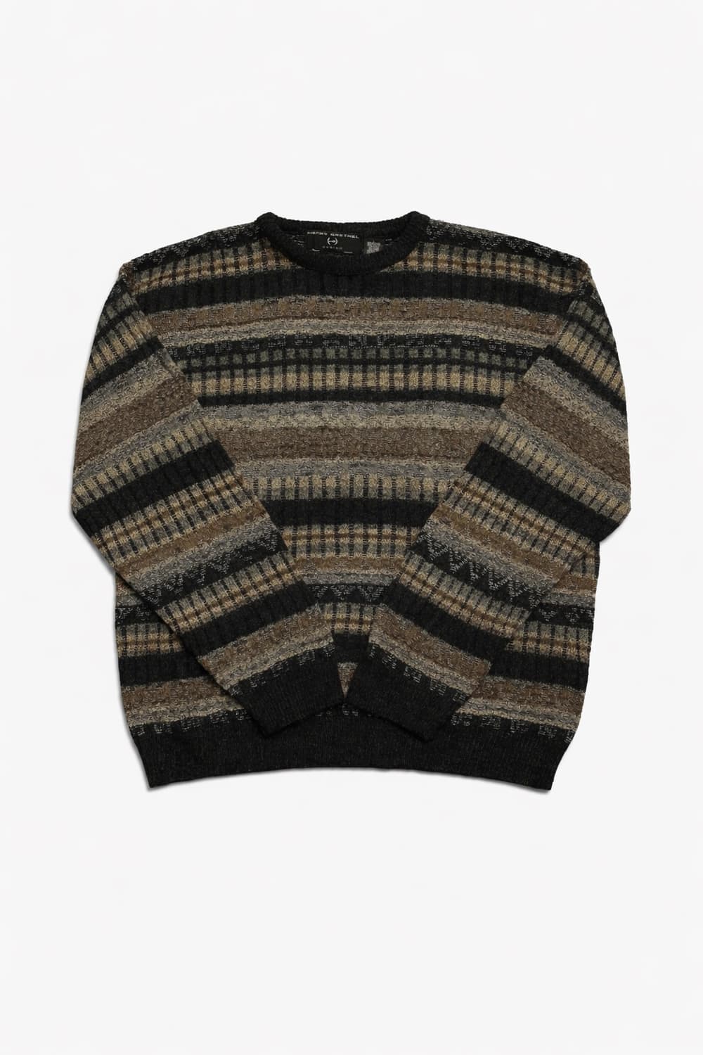 USA 90s 미국 빈티지 Y2K 모리걸 그런지룩 멀티 패턴 니트 스웨터 상품이미지1