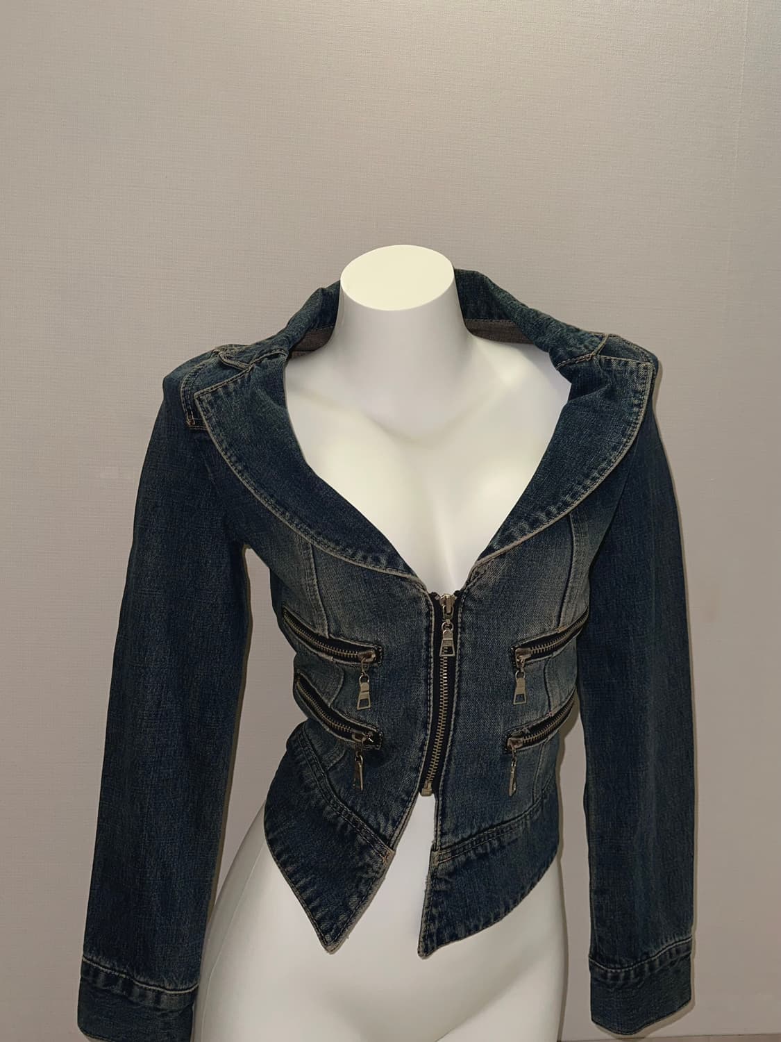 빈티지 청 자켓 상품이미지1
