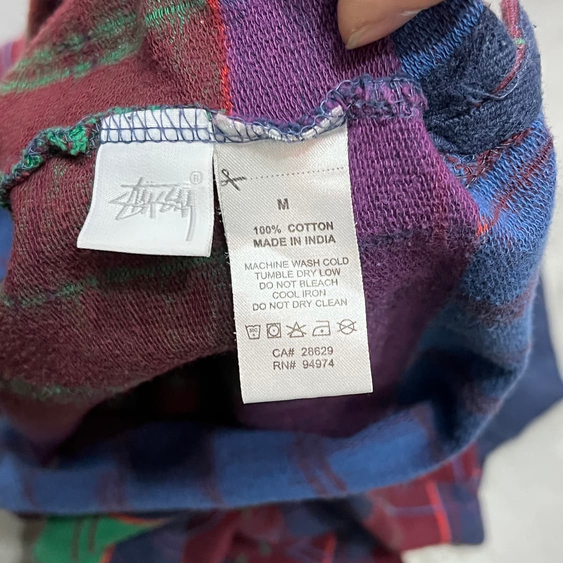  스투시 체크 럭비 티셔츠 y15020 상품이미지7