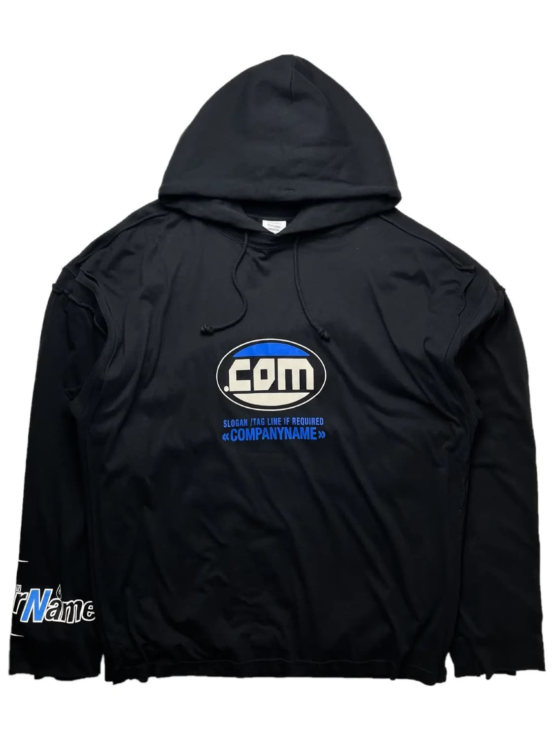 베트멍 Vetements 컴퍼니네임 후드 상품이미지2