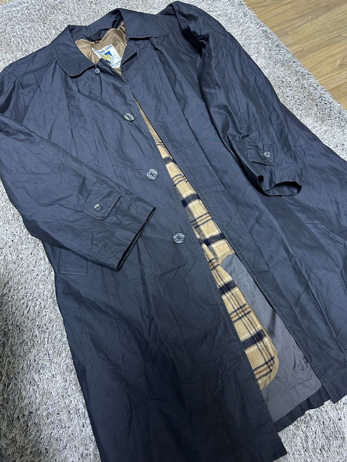 일제 긴자 트랜치코트 내피 포함 사이즈 105 상품이미지2