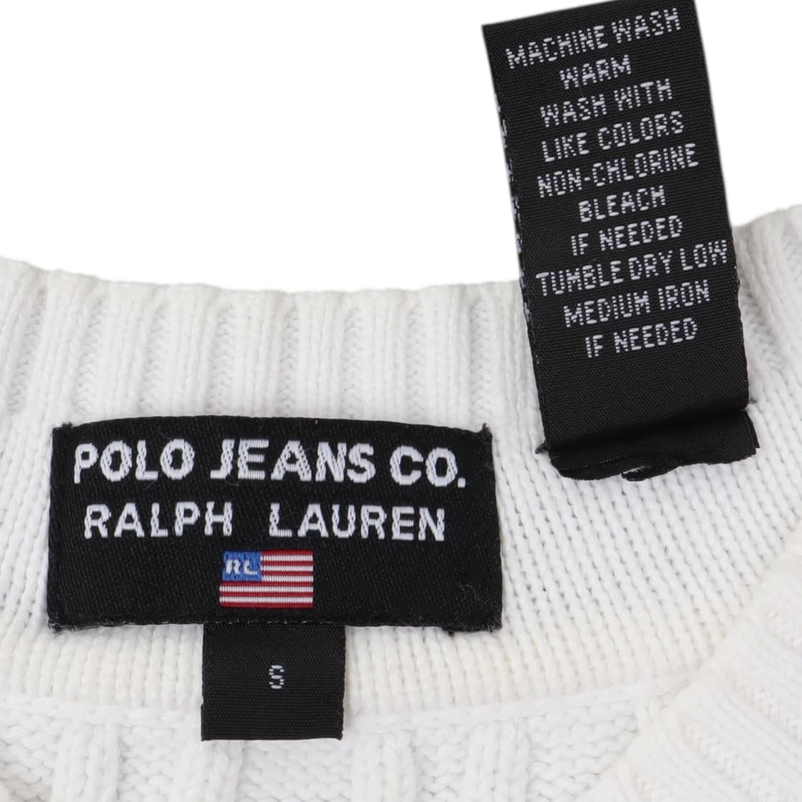 폴로진스 RL 크리켓 화이트 케이블 니트 상품이미지9