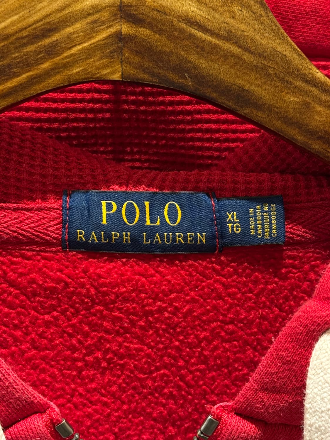 폴로 랄프로렌 와플 후드집업 상품이미지8