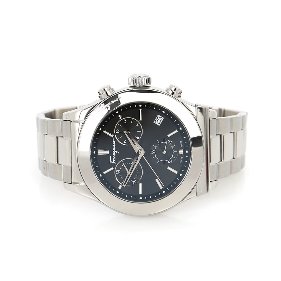 페라가모 간치니 베가 워치 검판 크로노시계 FH601-0016 상품이미지3