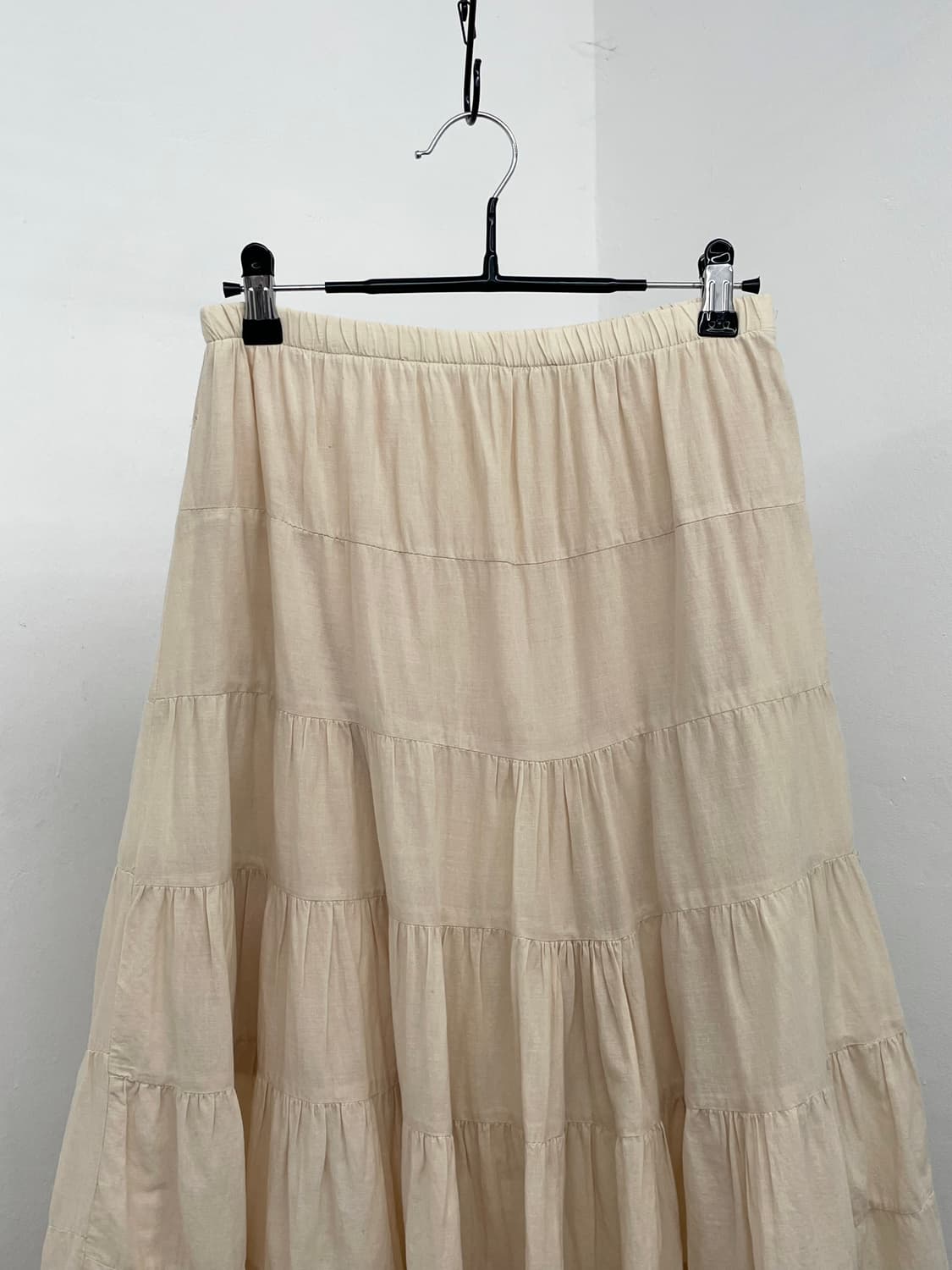 모리 베이지 캉캉 프릴 스커트 상품이미지6