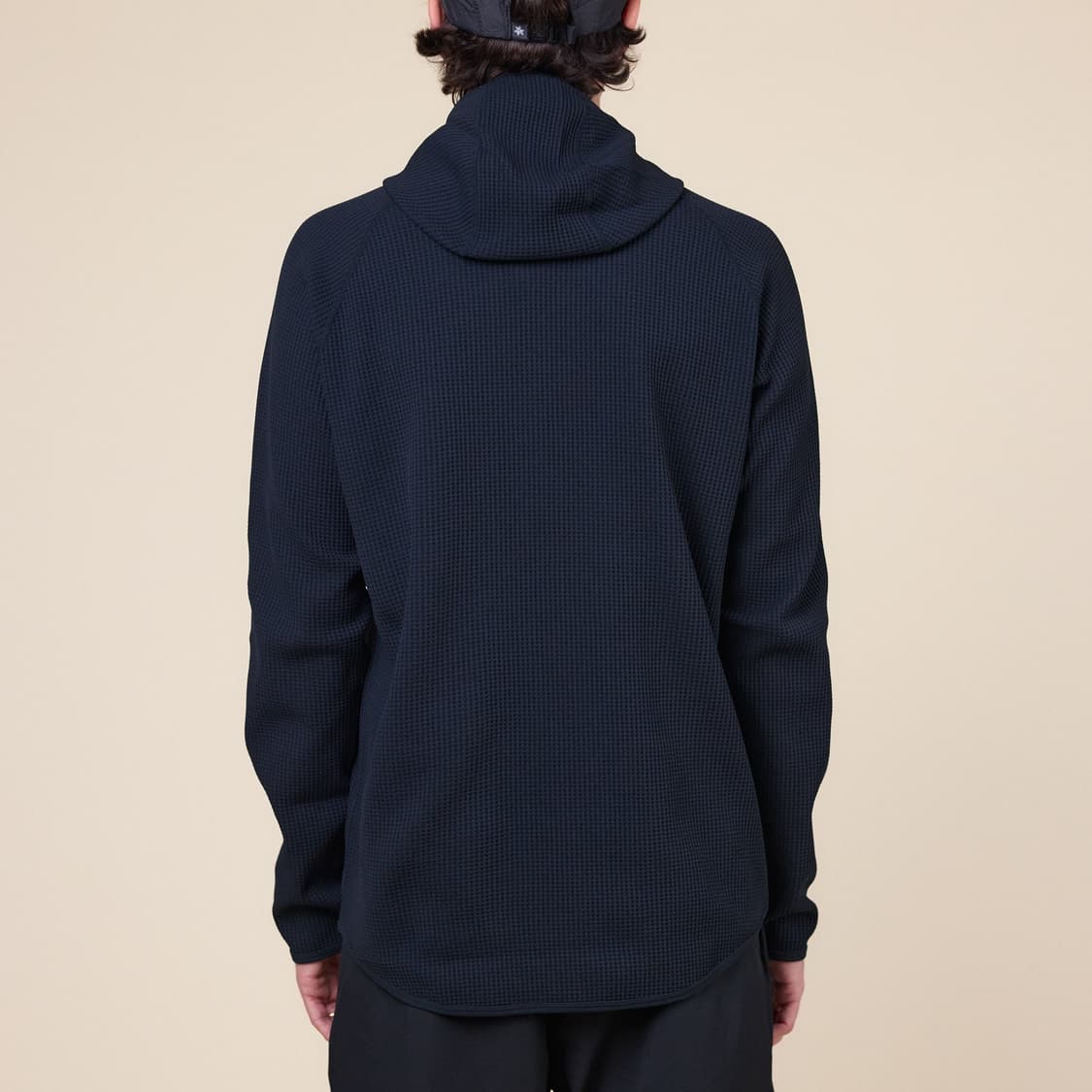 Goldwin WF Light L/S 후드티 블랙 상품이미지2