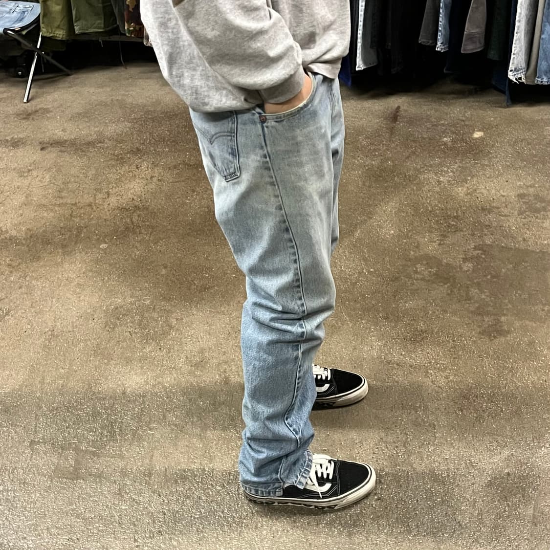 90s 리바이스505 오렌지탭 (33“) 상품이미지8