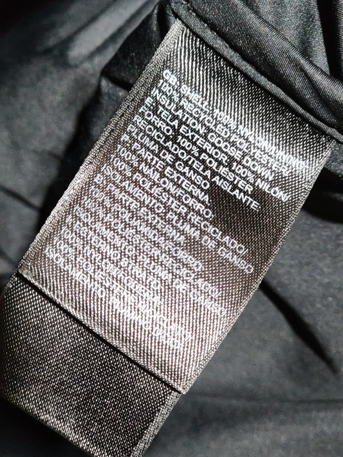 (M) 노스페이스 구스다운 눕시패딩 점퍼 블랙 거위털 700 자켓  상품이미지6