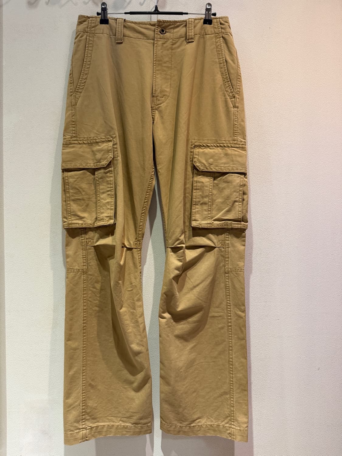 Purple & Yellow Cotton Cargo Pants(32) 상품이미지1