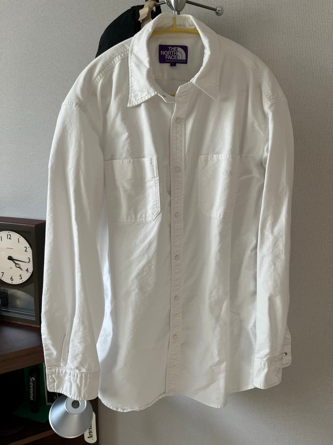 노스페이스퍼플라벨 옥스포드 워크셔츠 라지 상품이미지1