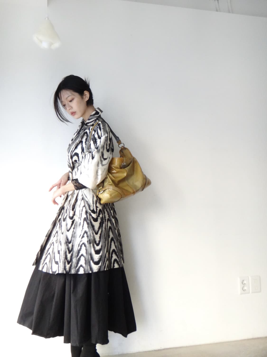 OBZEE Water paint semi formal jacket 상품이미지4