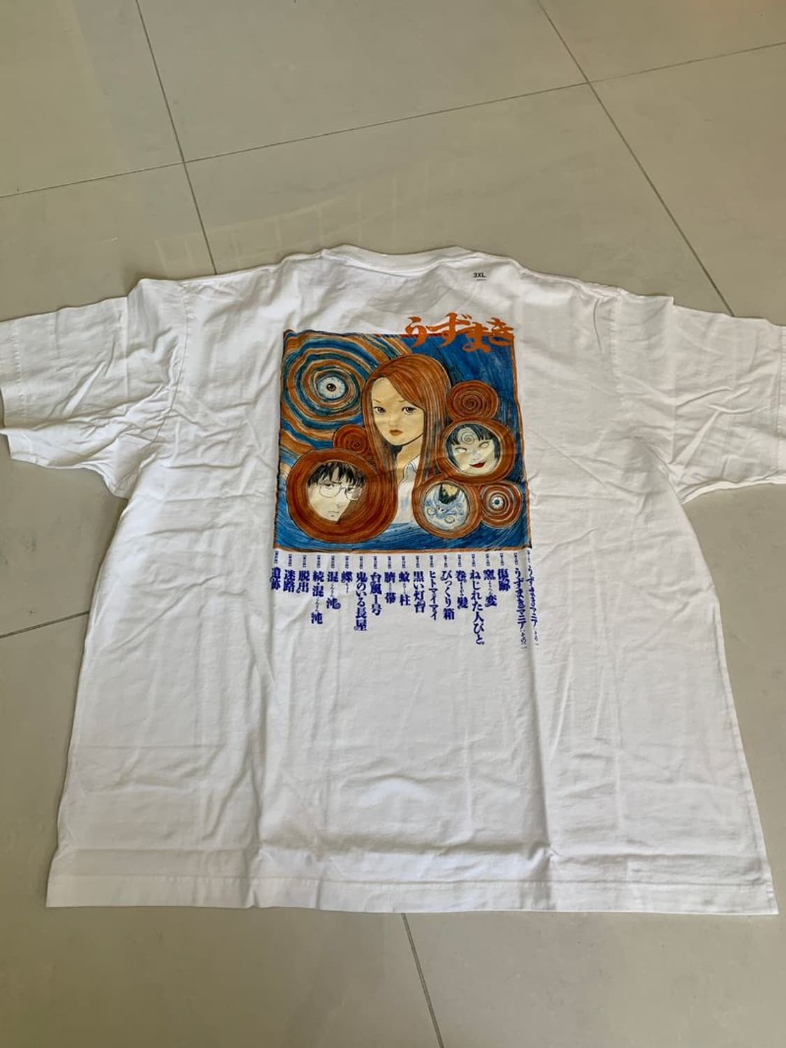 PRINT TEE 우즈마키 프린트 티셔츠 상품이미지2