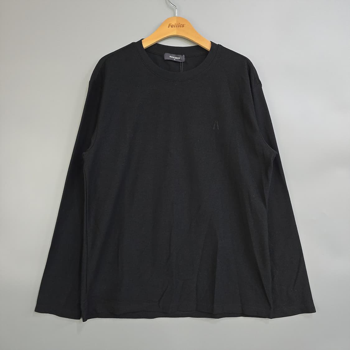 새제품)버커루(BUCKAROO) 블랙 와플 긴팔티 XL 상품이미지1