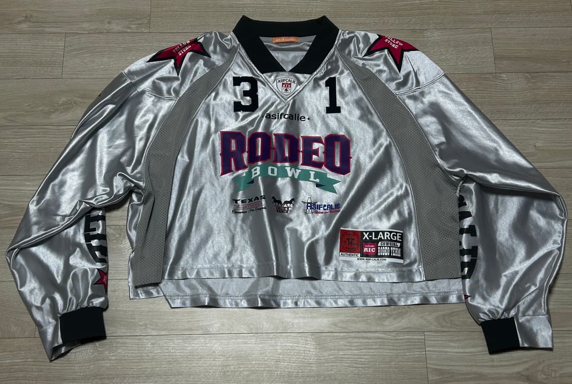 에즈이프캘리 로데오 크롭 풋볼 져지 상품이미지4