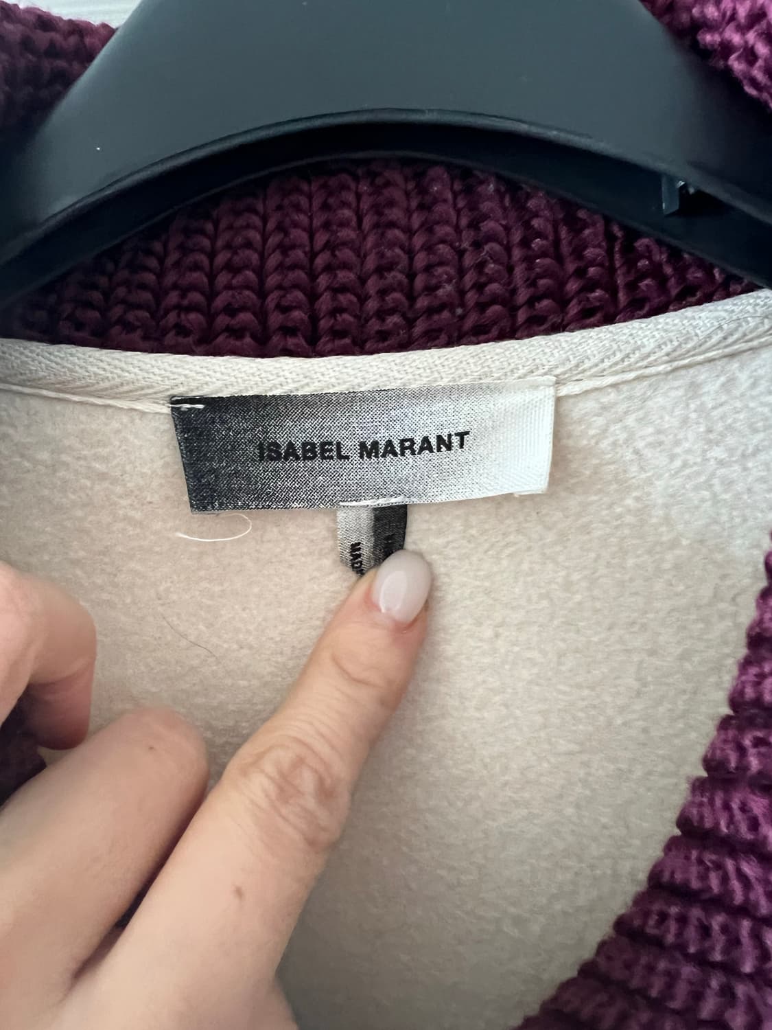 이자벨마랑 후리스 집업 상품이미지2