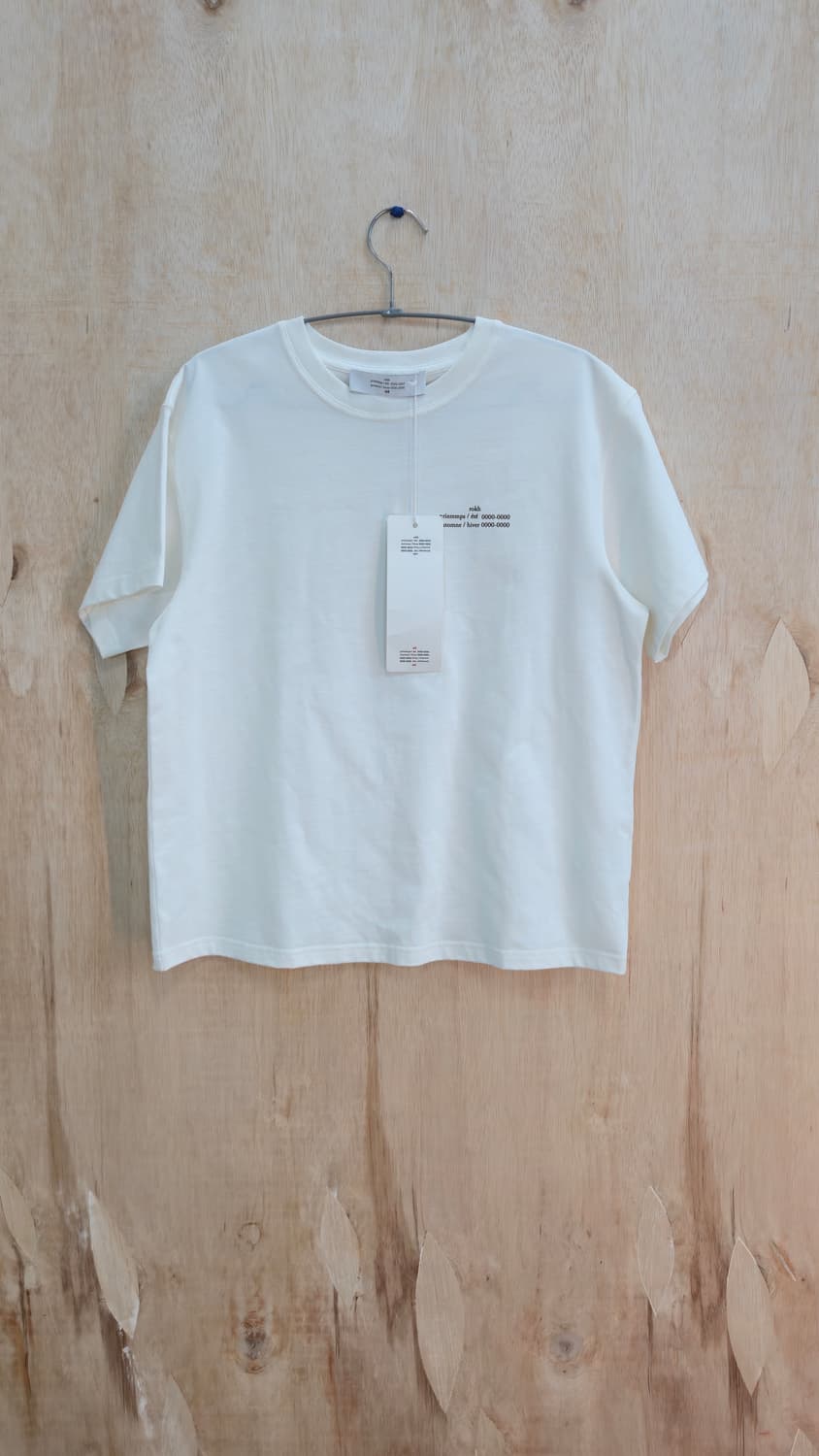 Rokh X h&m 티셔츠 화이트 s 상품이미지1