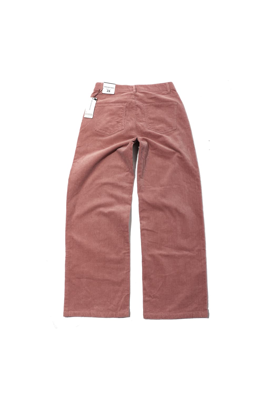 GIORDANO 미사용 핑크 코듀로이 팬츠 women 28 상품이미지7