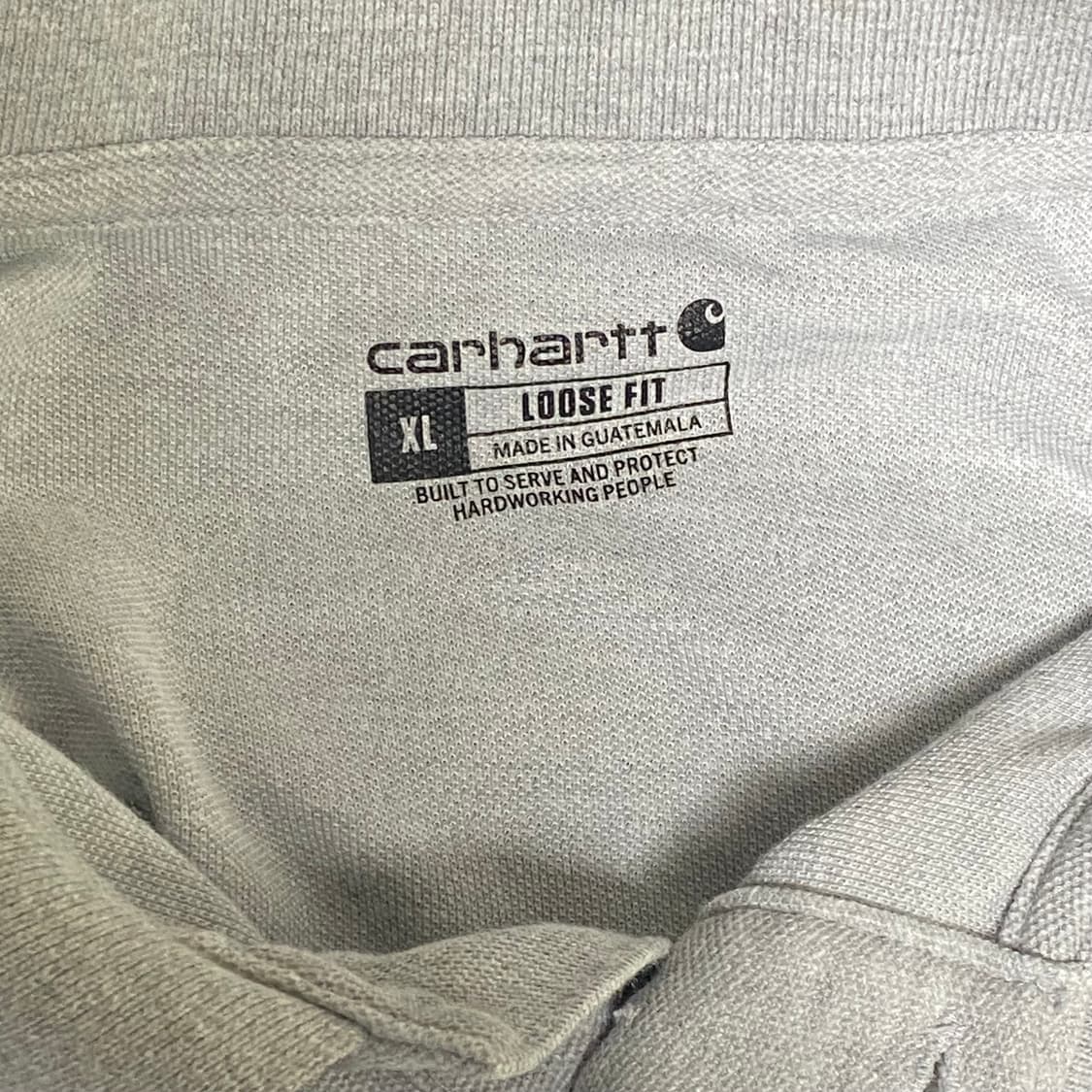 칼하트 PK 카라 반팔 그레이 XL 상품이미지4