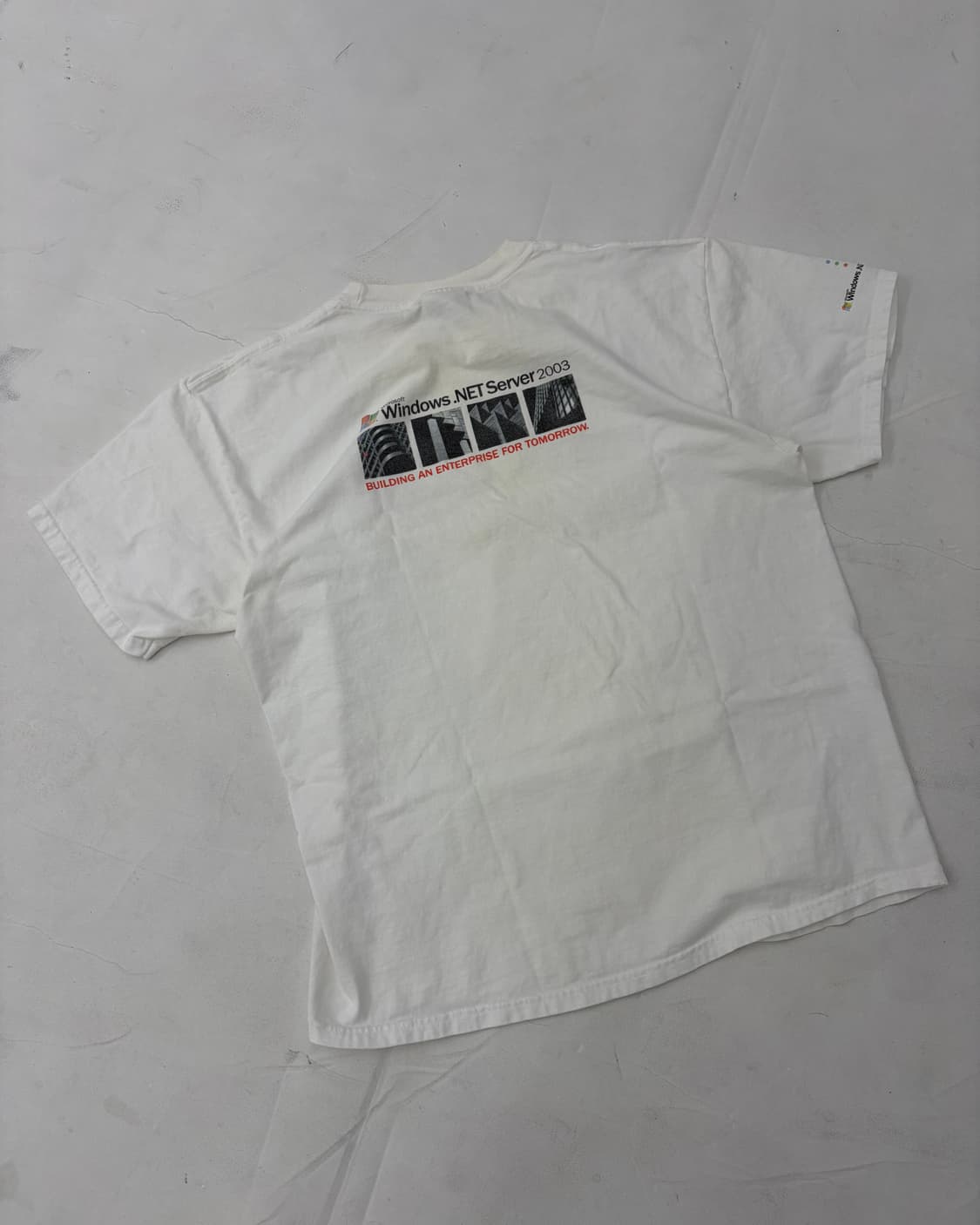 00s Microsoft Windows Server 2003 Tee 상품이미지2