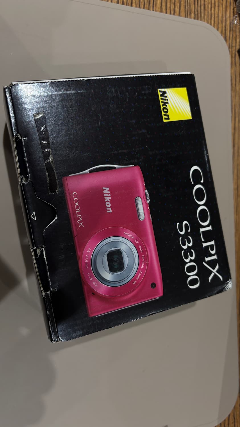 신품급) 니콘 쿨픽스 S3300 핑크 빈티지 디카  상품이미지2